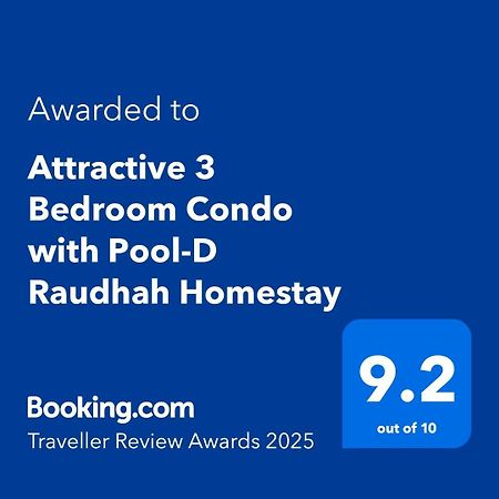 Attractive 3 Bedroom Condo With Pool-D Raudhah Homestay Kajang Eksteriør bilde